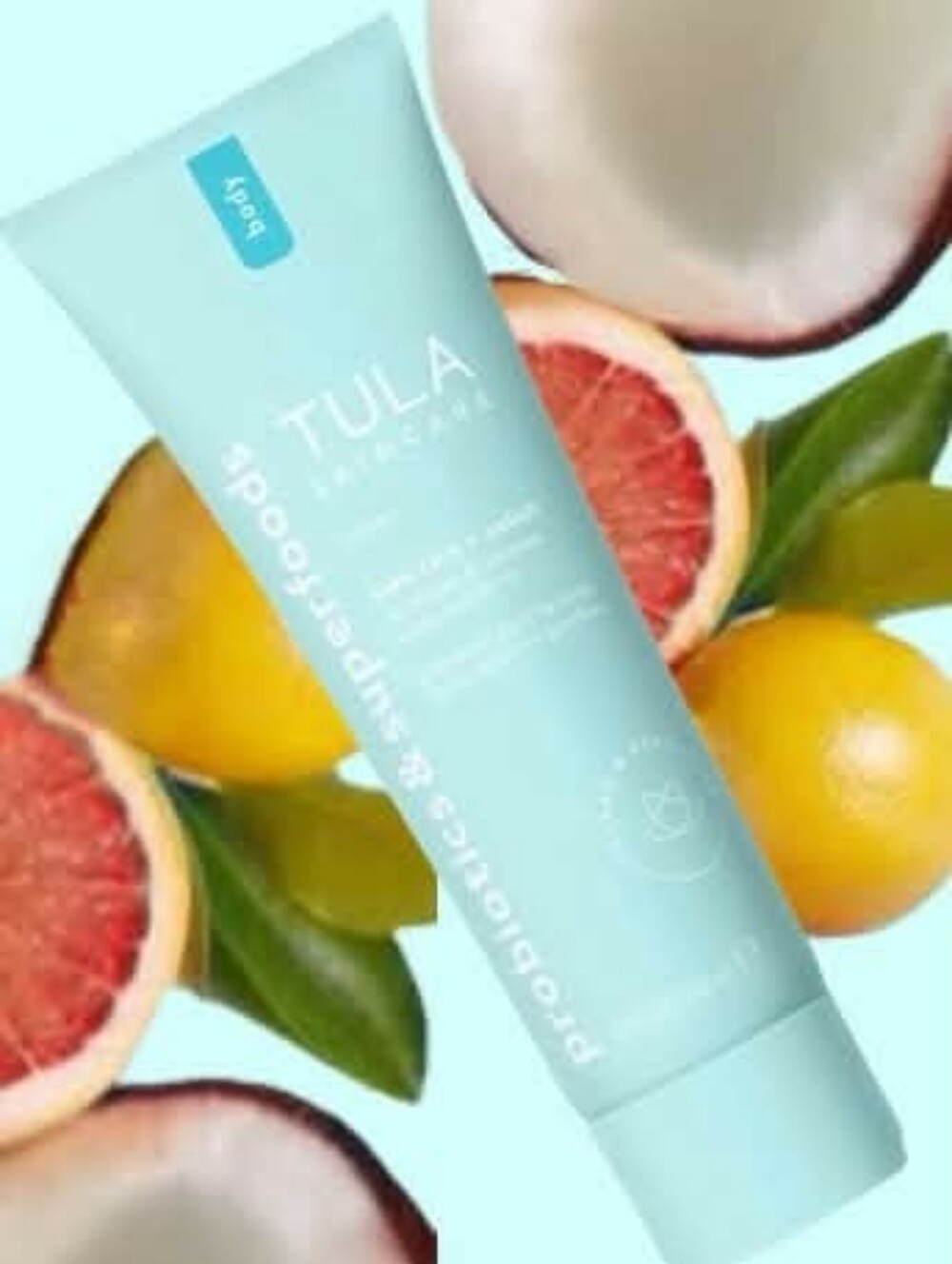 TULA Exfoliating Body Wash - Take Care + Polish Body Scrub 8.1 oz/ 240 mL *BNIB
